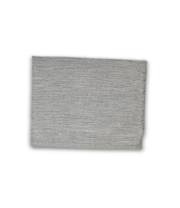 Alfombra algodón rústico gris