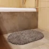Alfombra para baño Isabel haus up gris oscuro