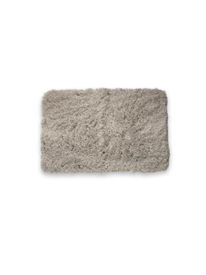 Alfombra de baño Catalina chenilla gris haus up
