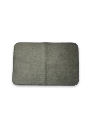 Alfombra para baño Mariana gris oscuro haus up