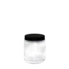 Frasco Tapa Negra Cortina Mediano