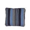 Funda almohada rayada azul