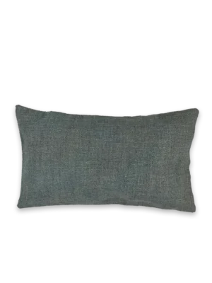 Funda de almohada rectangular azul