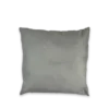 Funda almohada lisa gris