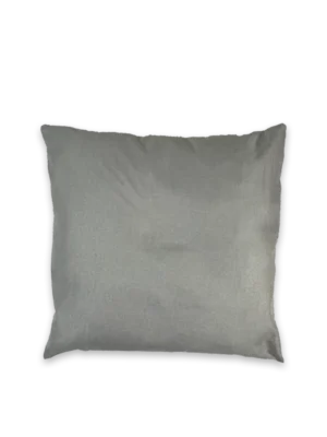 Funda almohada lisa gris
