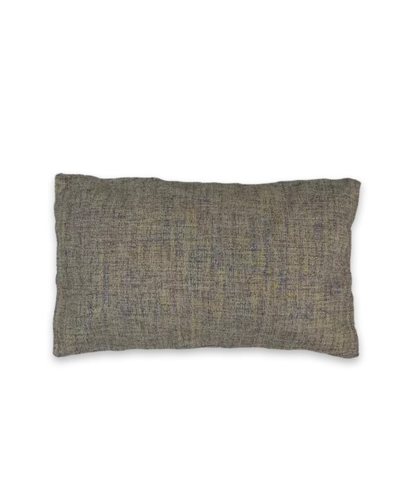 Funda de almohada rectangular gris