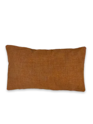 Funda de almohada rectangular naranja
