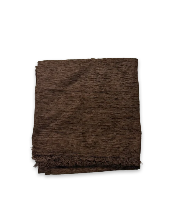 Lona marrón 100% poliéster