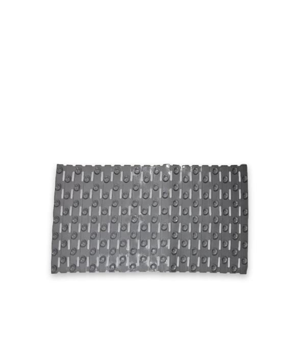 Tapete para baño con sopapa 100% PVC gris