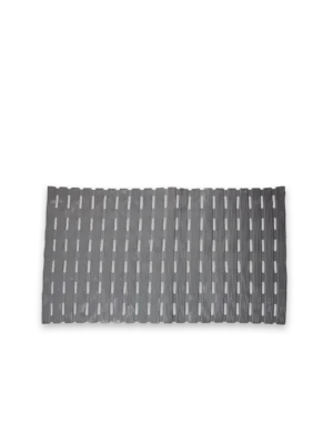 Tapete para baño con sopapa 100% PVC gris