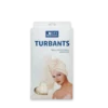 Turbante poliester crema 29x75cm