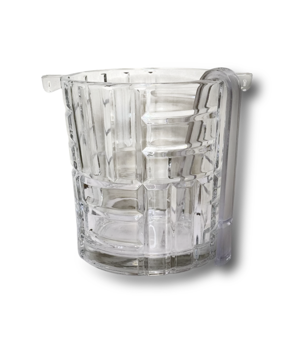 CRI-HIEL-ASA-PINZA-01 Hielera Vidrio con asa y pinza