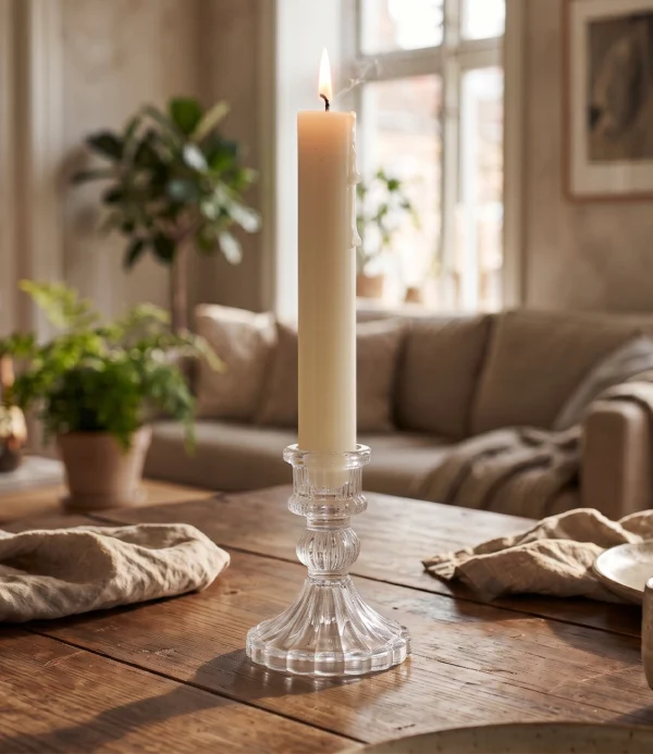 Candelabro elegante Clear Mister Kook