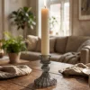Candelabro elegante Gris Oscuro Mister Kook