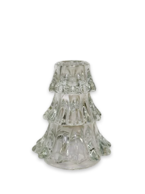 Candelabro vidrio pino