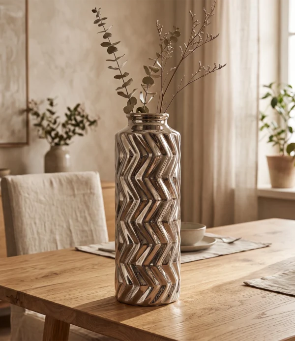 Florero zigzag clásico