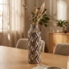 Florero zigzag elegante