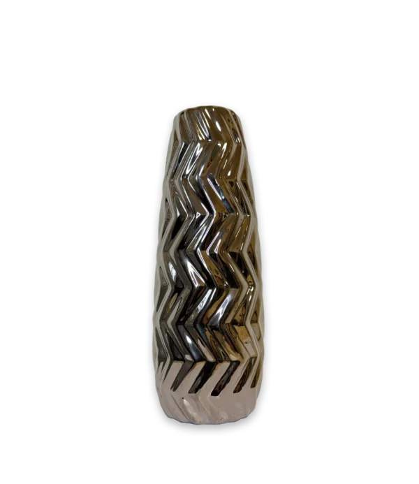 Florero zigzag moderno