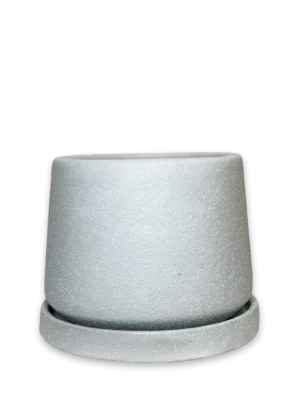 Maceta blanca
