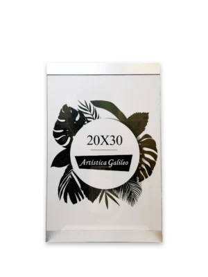 Marco 20x30 plateado