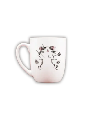 Taza gato dormido
