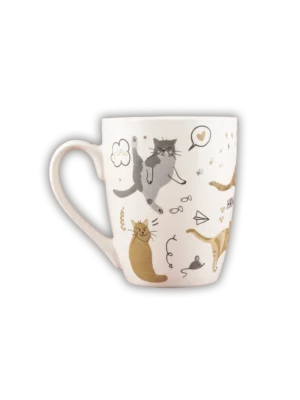 Taza gato patitas