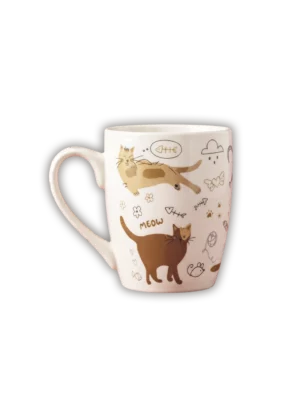 Taza gato soñando