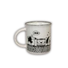Taza perrito hambriento