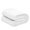 Manta peluche blanca